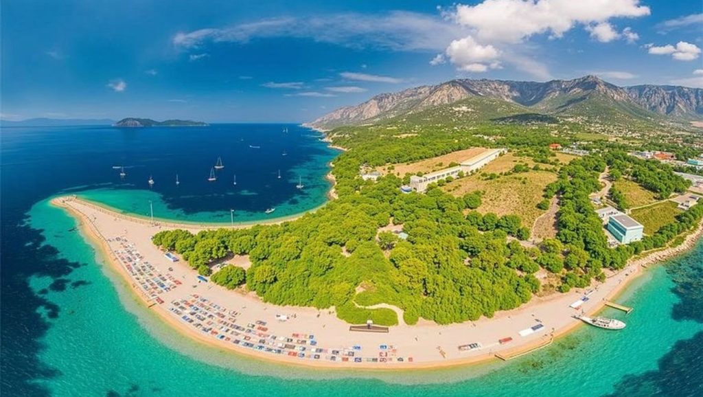 Vista general de Sv. Rok, Općina Pučišća