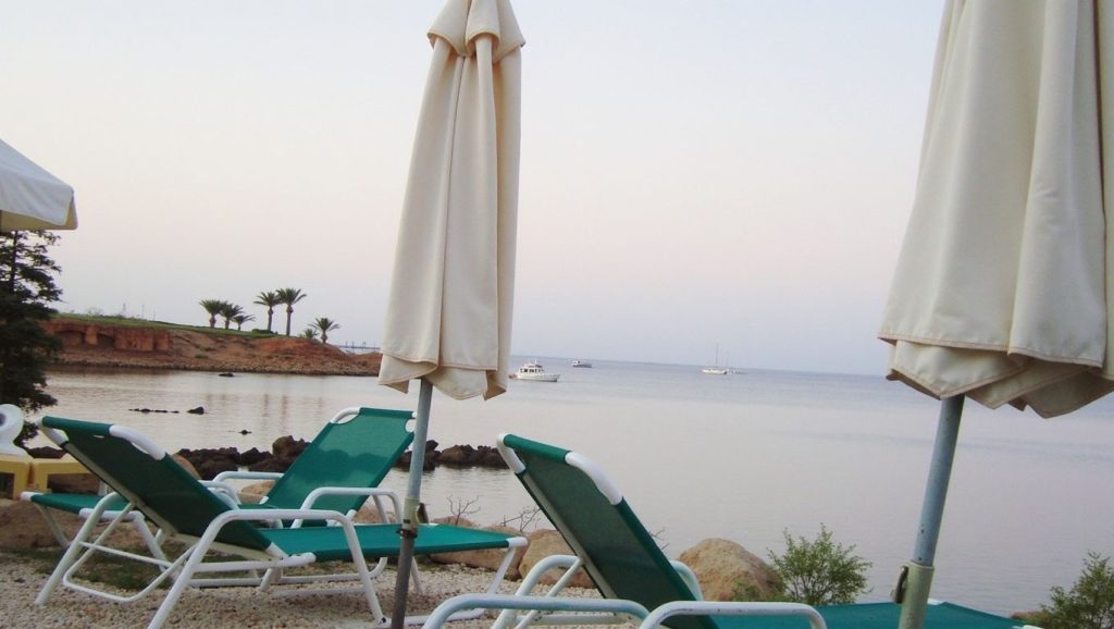 Horizonte desde Swimming spot, ?, Chipre