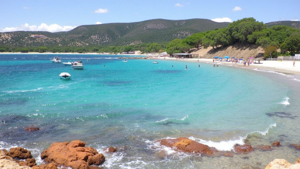 Playa de Tavonata, Rondinara, costa de Córcega