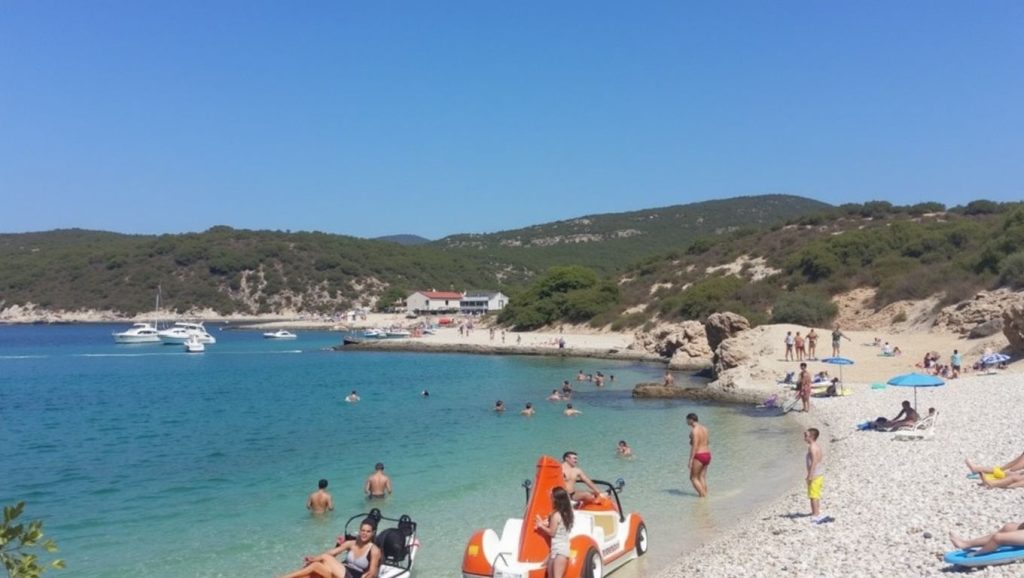 Horizonte desde Templuz FKK, Grad Komiža, Vis