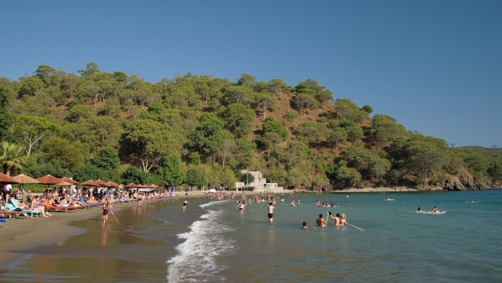 Horizonte desde Trendy Lara Beach, ?, Turquía