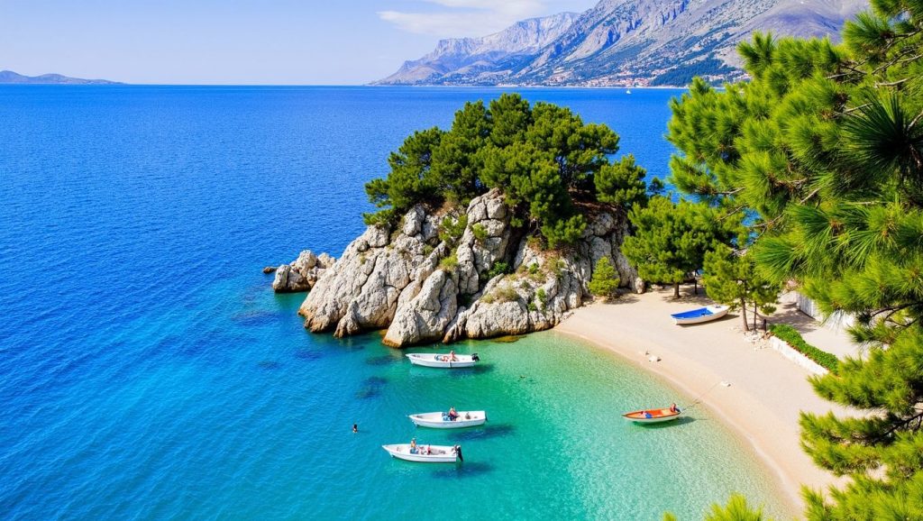 Paseo hacia Tri glave, Croacia
