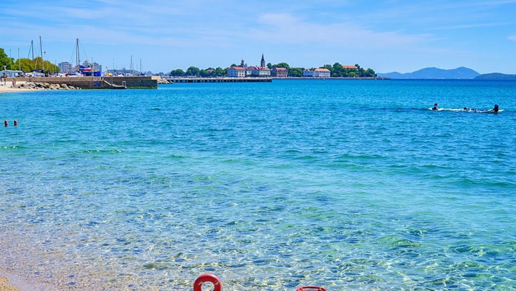 Playa Uskok en Croacia, Croacia