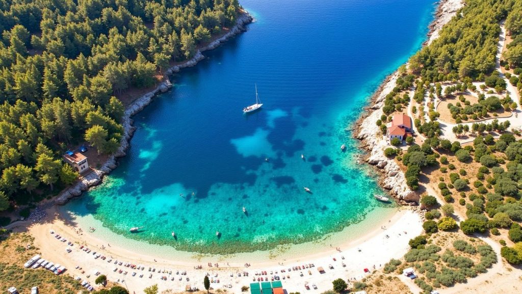 Vista general de Vaja, Grad Korčula