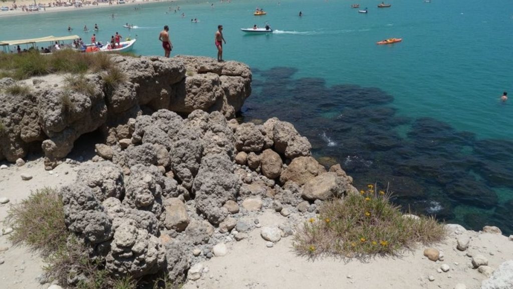 Playa Vardas Beach desde la arena, ?, Chipre