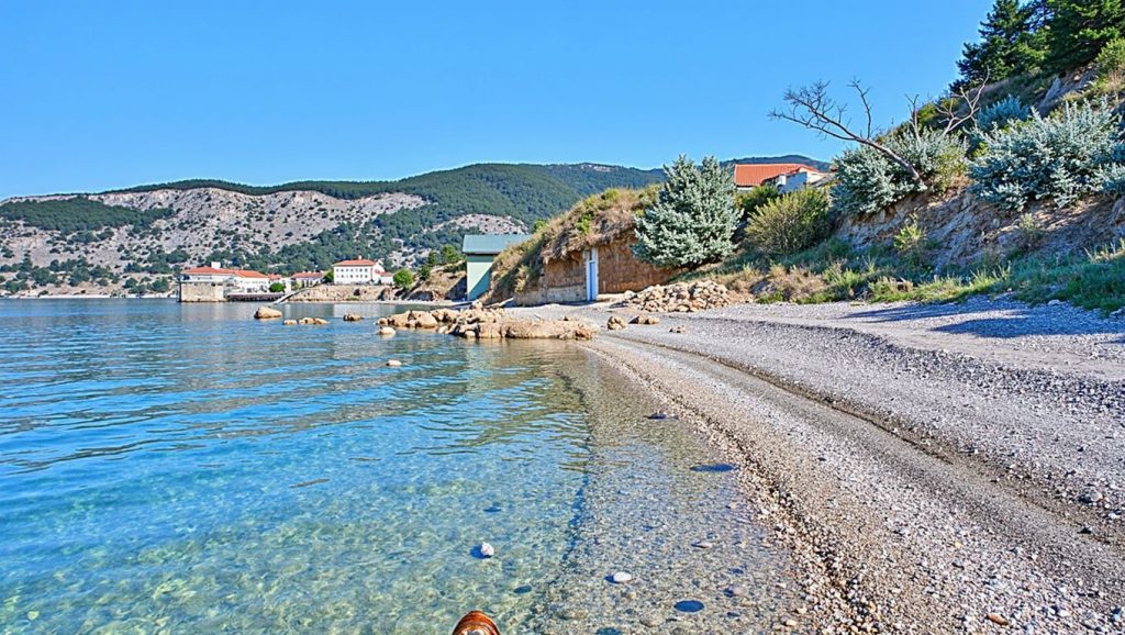 Vista general de Vartalac, Grad Komiža