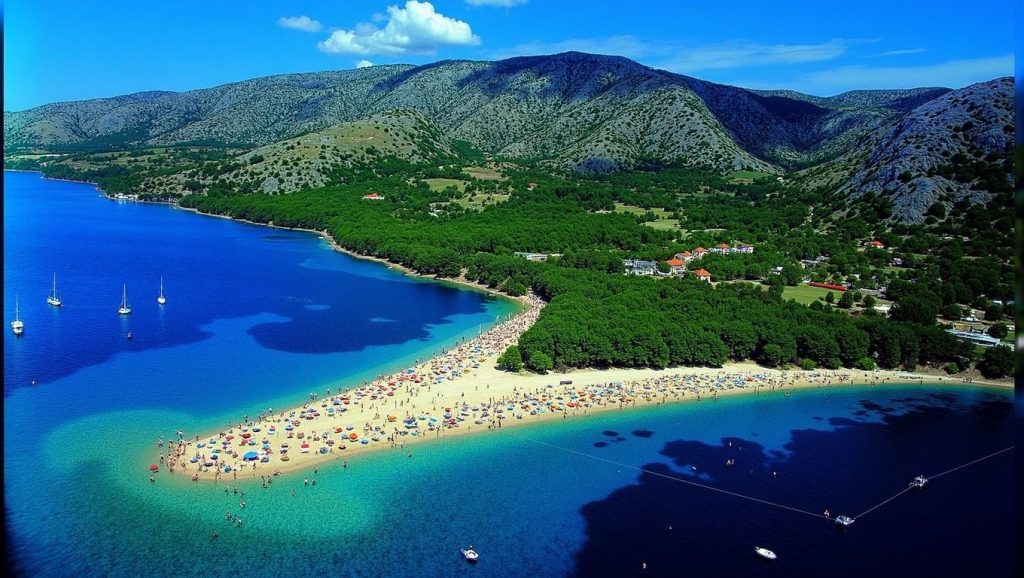 Playa Veli Dolac en Stomorska, Brač