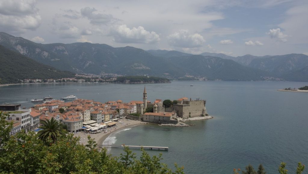 Camino de acceso a Velja Spilja, Tivat, Montenegro
