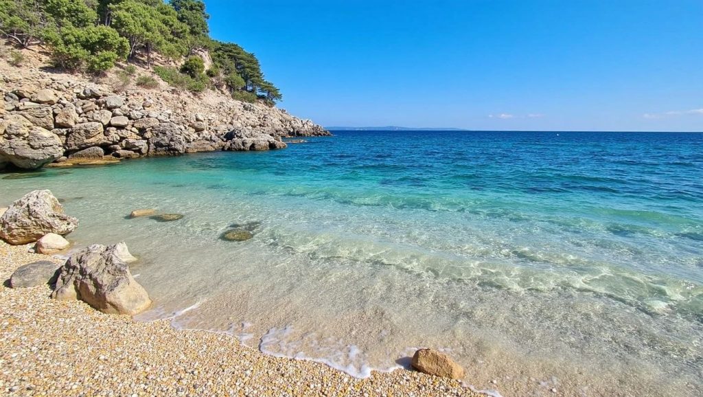 Camino de acceso a Vruja, Croacia, Hvar