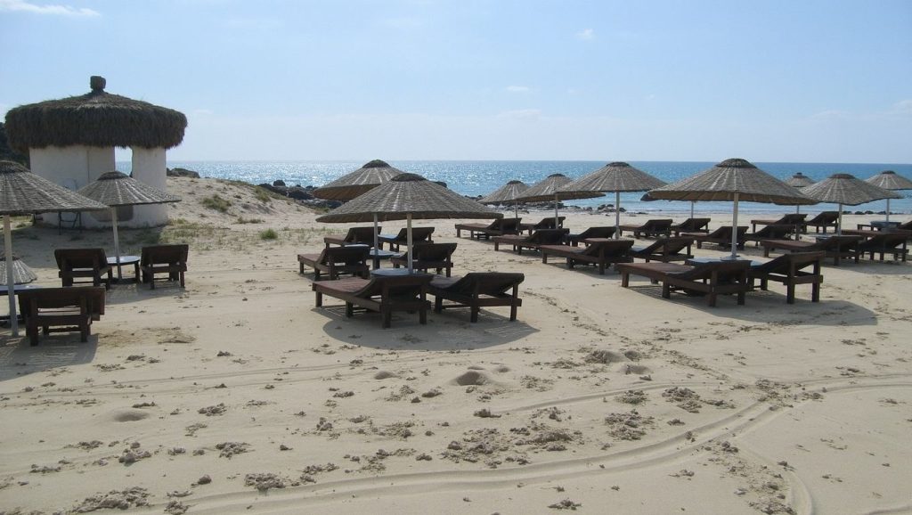 White beach Aspronisi (Bodrum, Turquía) — foto 1