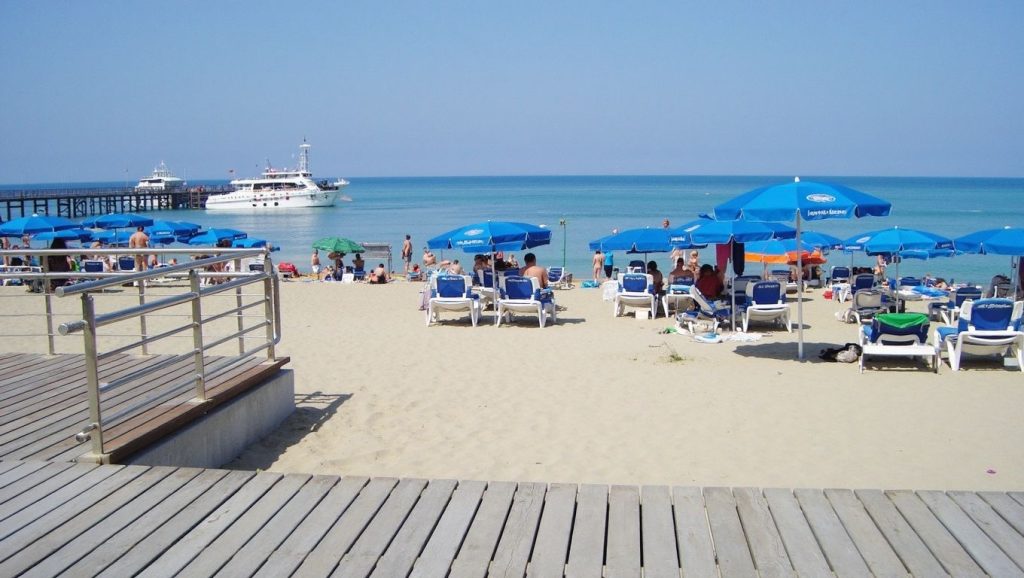 Amplio horizonte marino en Yanathes Beach, ?