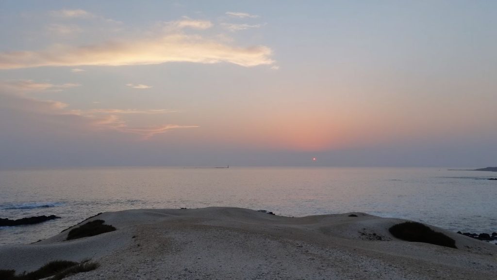 Vista del litoral en Yeroskipou Plaz, ?