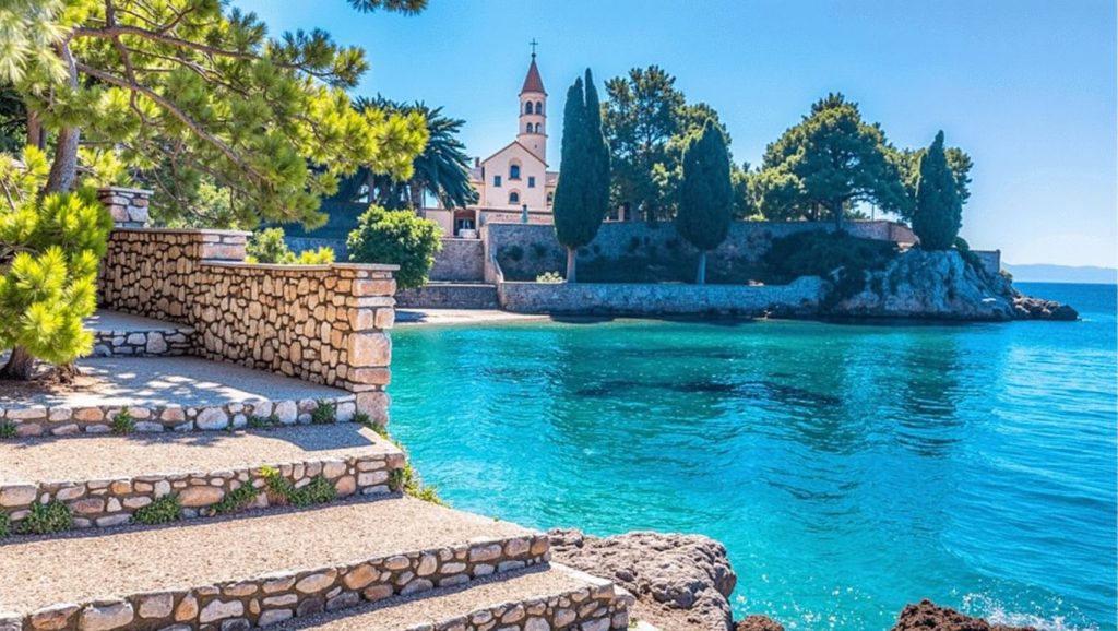 Arena y orilla en Žalo, Općina Postira, Brač