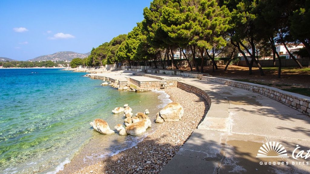 Arena fina en Zamalin, Croacia, Croacia