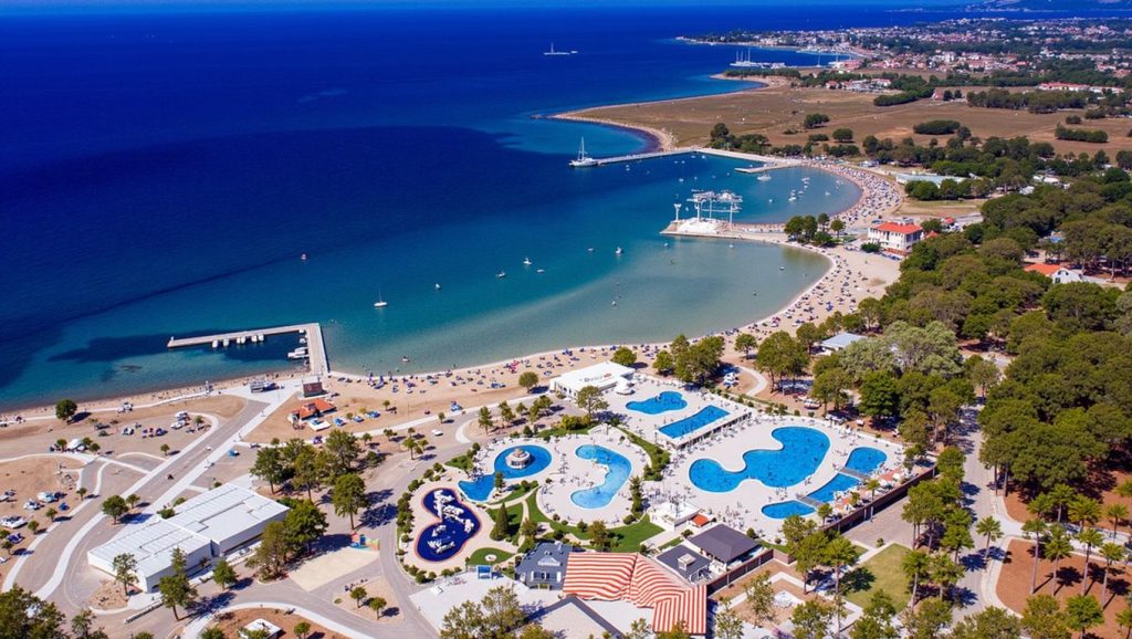 Entorno de Zaton Holiday Resort Beach, Croacia, Croacia