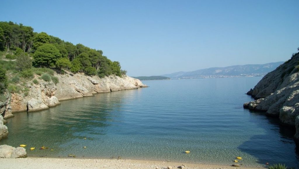 Zela beach (Baška, Krk) — foto 3