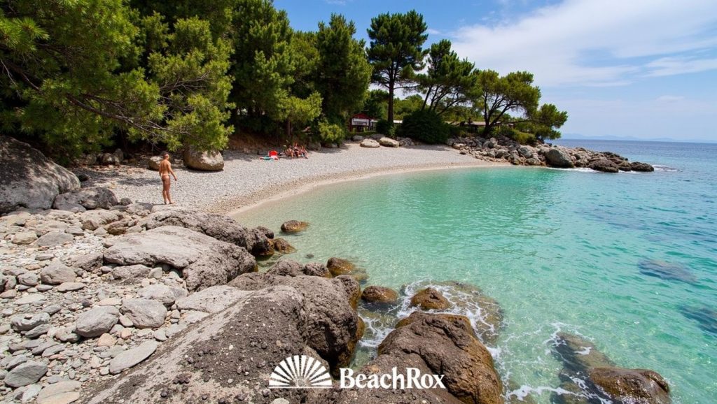 Playa Žutica en Zavala, Hvar