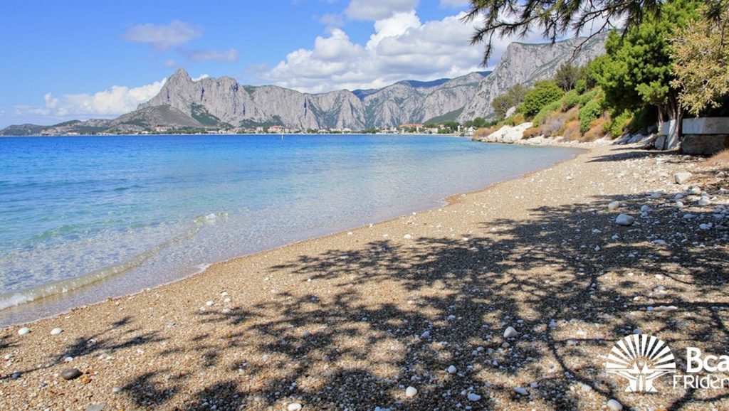 Arena fina en Zvizda, Grad Šibenik, Croacia
