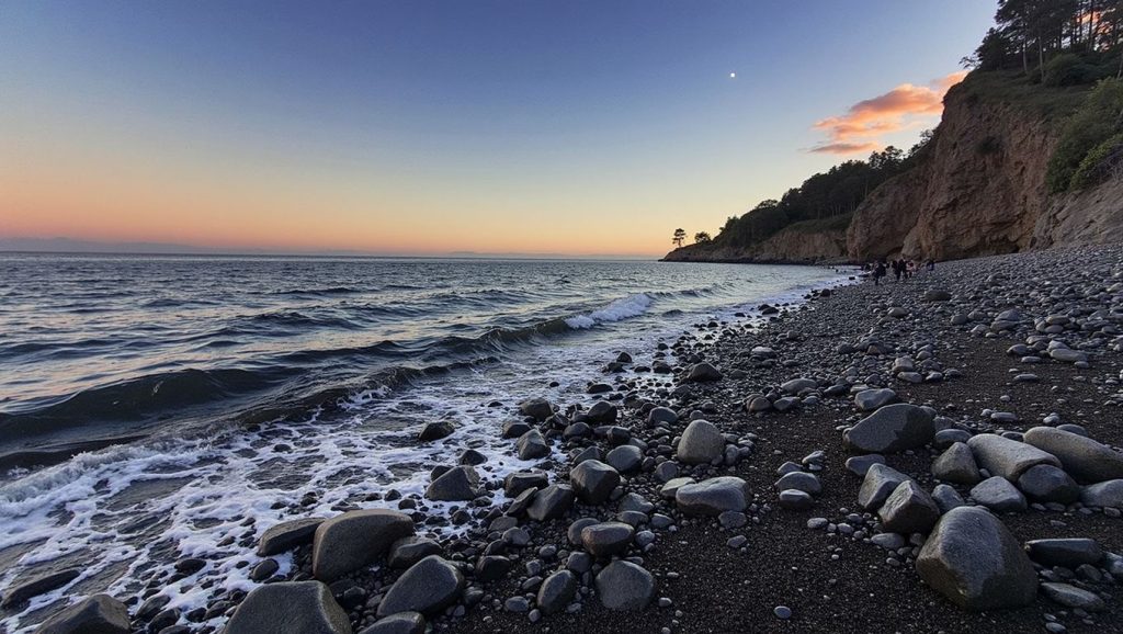 Detalle del agua en Praiola, Riposto, Sicilia