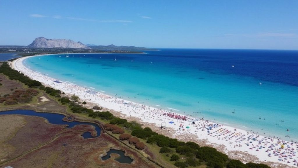 Agua y arena en San Teodoro, Misiliscemi