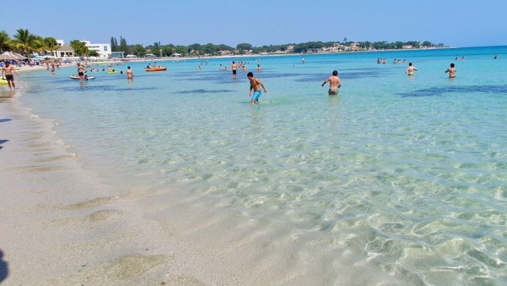 Playa Spiaggetta di Aretusa en Siracusa, Sicilia