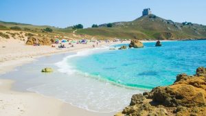Spiaggi della foce del Tirso (Oristano, Cerdeña)
