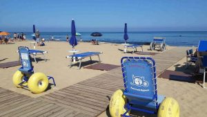 Spiaggia Attrezzata per disabili