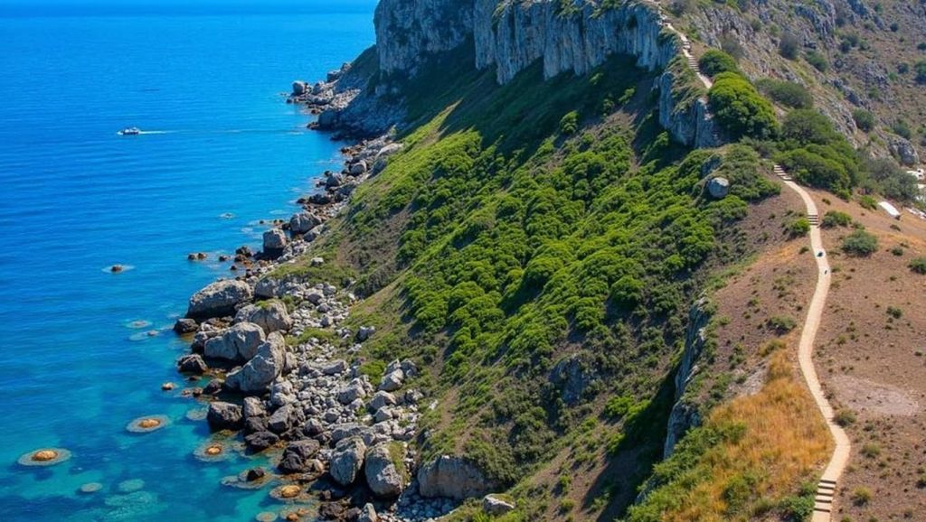 Detalle de arena y agua en Spiaggia Cala dei Liparoti, Milazzo