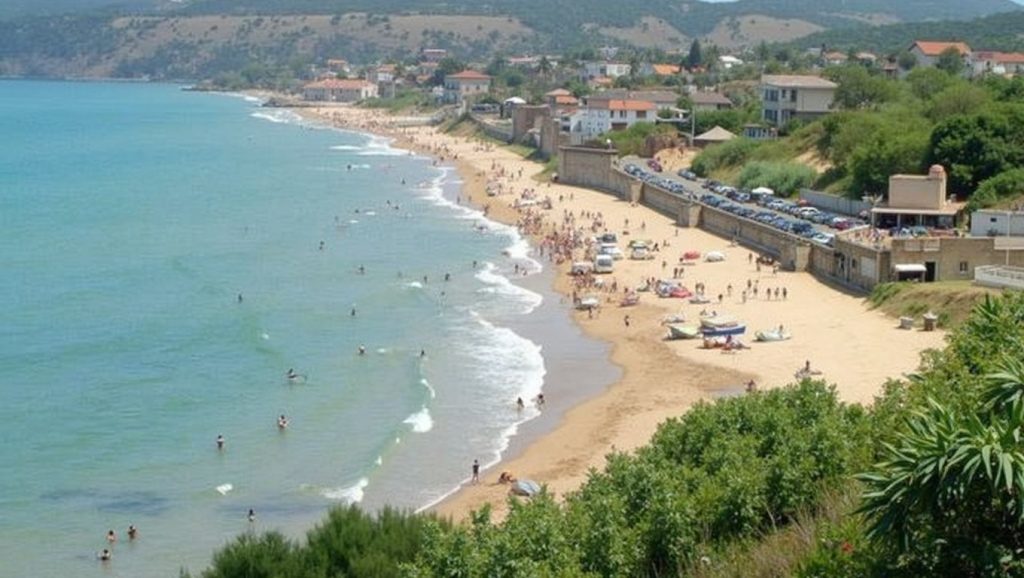 Playa Spiaggia Ciammarita en Trappeto, Sicilia