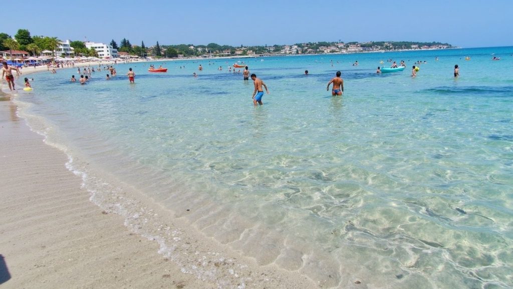 Camino de acceso a Spiaggia della Fanusa, Siracusa, Sicilia