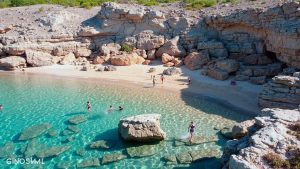 Spiaggia di Cala Burantino (Alghero, Cerdeña)