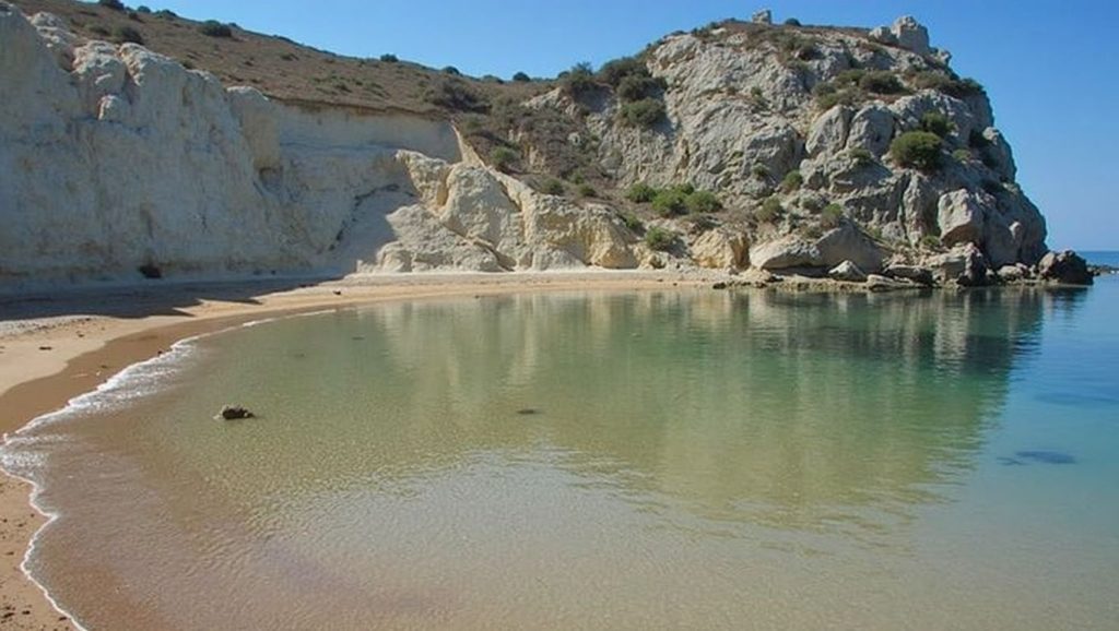 Playa Spiaggia di Cala Paradiso en Licata, Sicilia