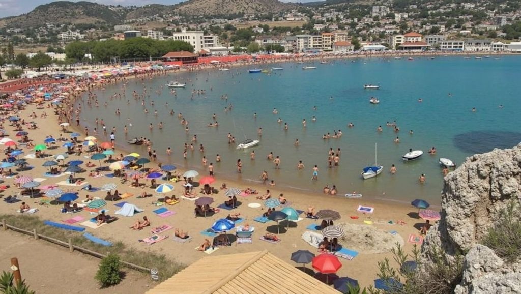 Arena fina en Spiaggia di Cala Paradiso, Licata, Sicilia