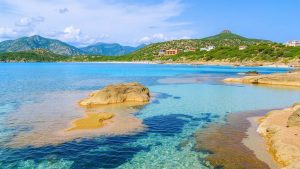 Spiaggia di Campulongu (Villasimius, Cerdeña)