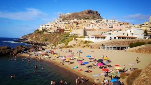 Spiaggia di Castelsardo (Castelsardo, Cerdeña)