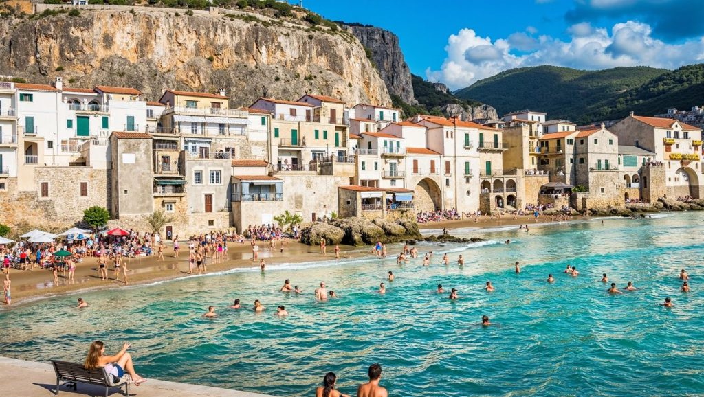 Paseo hacia Spiaggia di Cefalù, Cefalù