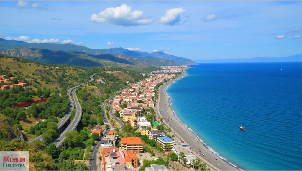 Detalle de arena y agua en Spiaggia di Forza d'Agrò, Sant'Alessio Siculo