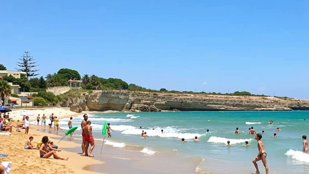 Playa Spiaggia di Gallina en Avola, Sicilia