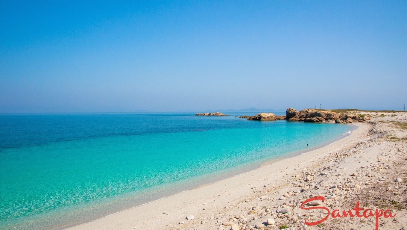 Is Arutas arena cuarzo traslúcido Peninsula Sinis Cerdeña
