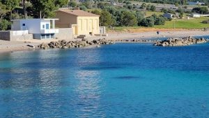 Spiaggia di Is Mortòrius (Maracalagonis, Cerdeña)