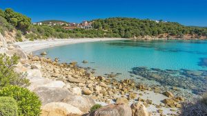 spiaggia di Is Traias (Villasimius, Cerdeña)