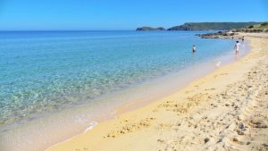 Spiaggia di Pistis (Cuglieri, Cerdeña)