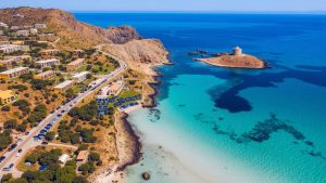 Spiaggia di Poglina (Villanova Monteleone, Cerdeña)