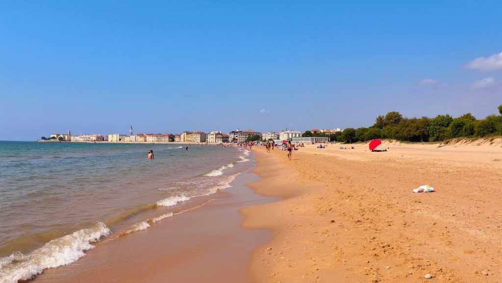 Vista de Spiaggia di Sampieri desde la orilla, Scicli