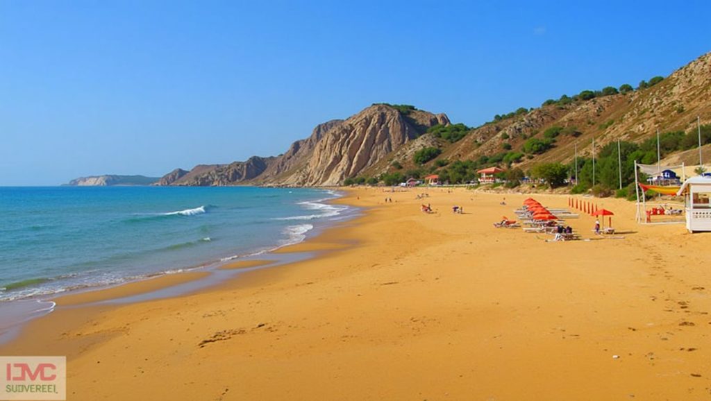 Agua y arena en Spiaggia di Siculiana Marina, Siculiana