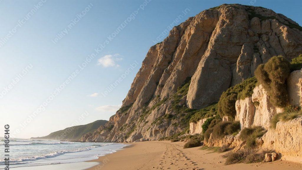 Vista del litoral en Spiaggia di Siculiana Marina, Siculiana