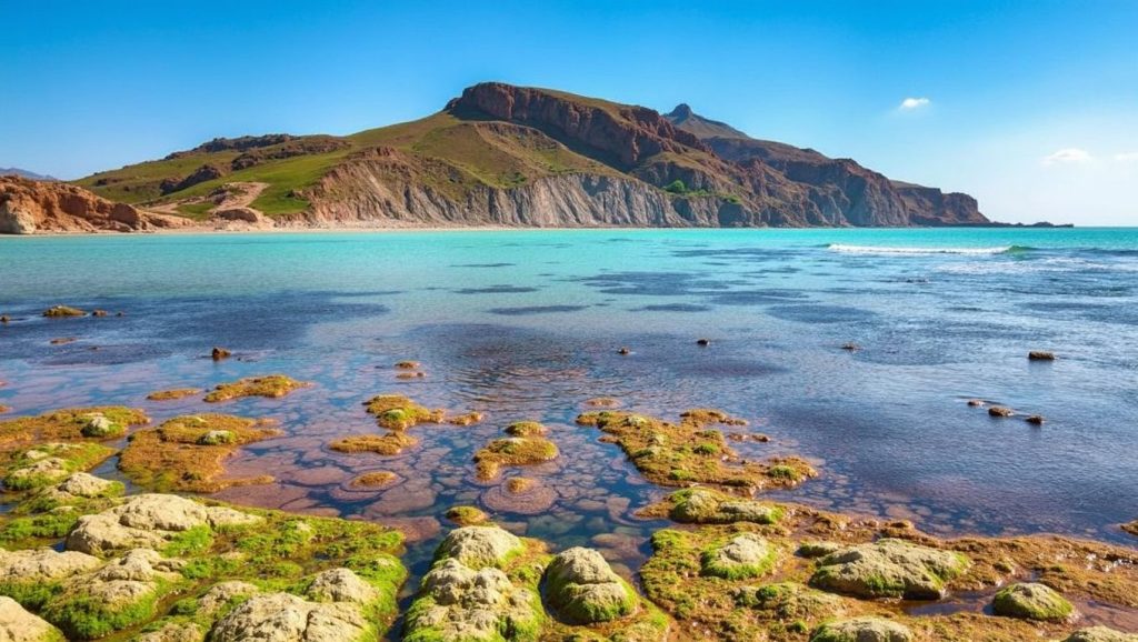 Panorámica de Spiaggia Giallonardo I con cielo despejado, Realmonte
