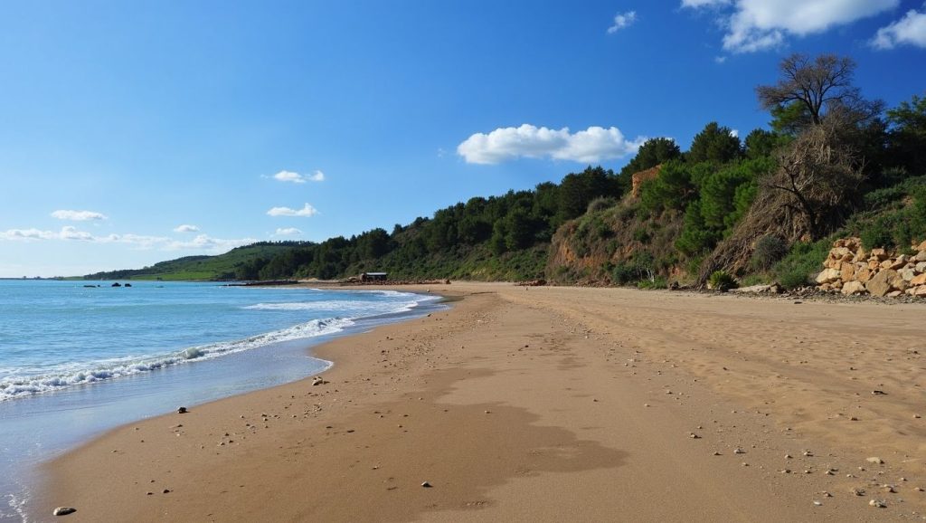 Horizonte desde Spiaggia Lido, Sciacca, Sicilia