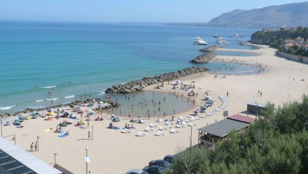Vista general de Spiaggia Lido Casello, Trappeto