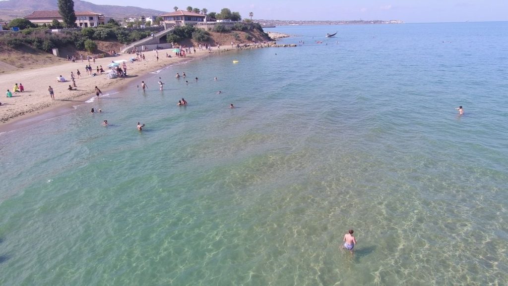 Vista general de Spiaggia Pantanello, Avola